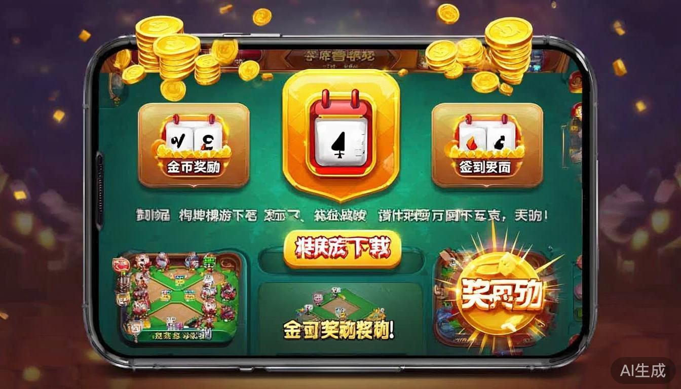 棋牌游戏下载专区：每日签到赢海