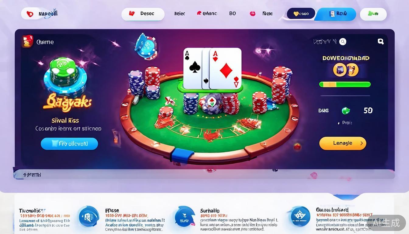 棋牌游戏下载故障解决：德州扑克